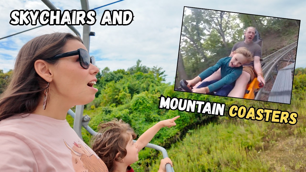 Hold On Tight! We Hit Up a Skychair and Mountain Coaster!