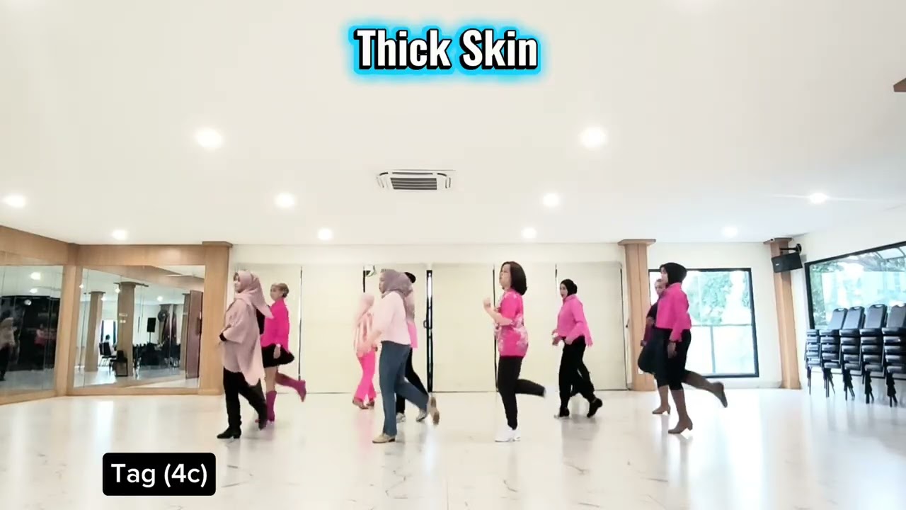 Thick Skin - Linedance//Choreo: Shane Mckeveer (IRE)& Niels Poulsen (DK)//Intermediate-February 2026