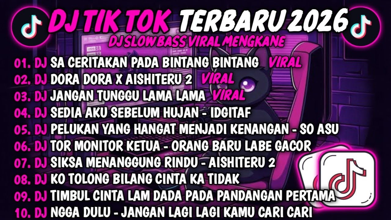DJ TIK TOK TERBARU 2026🎵DJ SA CERITAKAN PADA BINTANG BINTANG - JAUH KO PERGI🎵DJ JANGAN TUNGGU LAMA