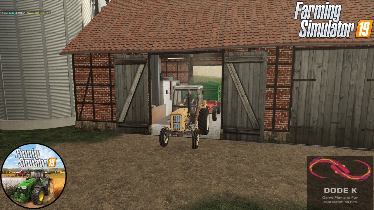Jesienna sprzedaż plon&oacute;w 360-ka i autosanka w akcji - Polskie Gospodarstwo Farming Simulator 19 #29