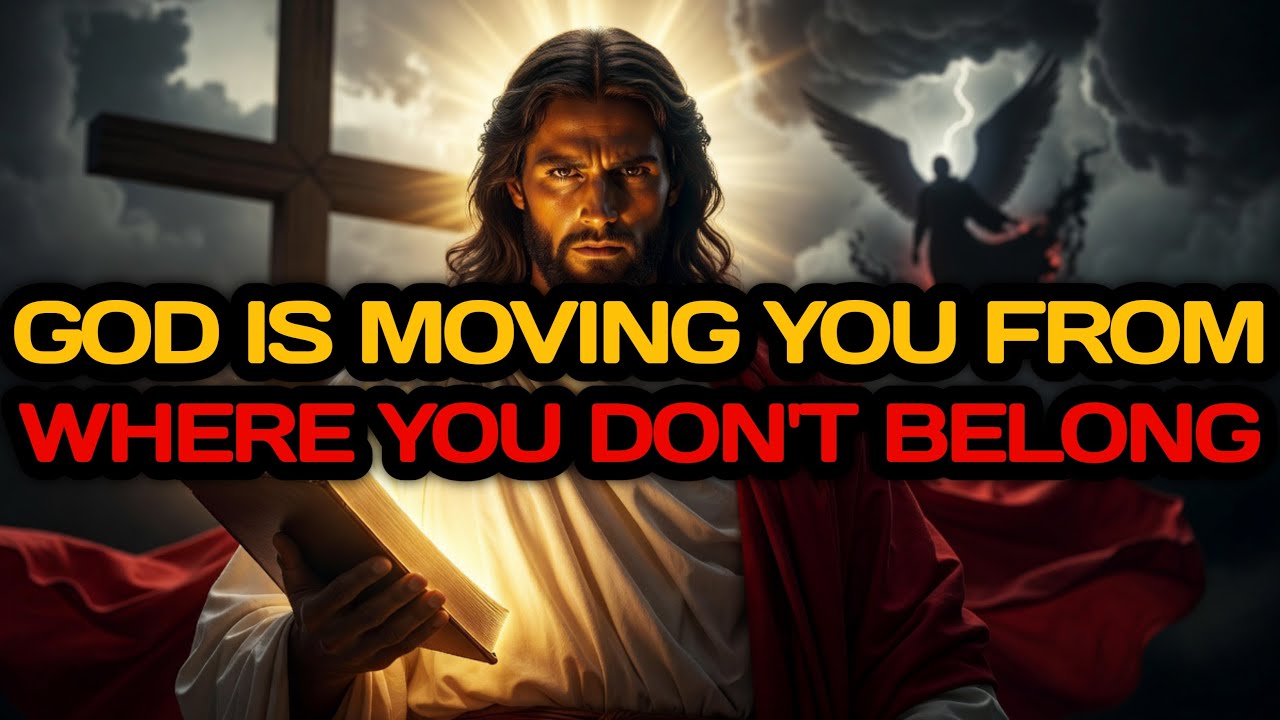 Chosen Ones, God Is Moving You From Where You Don’t Belong | You Don’t Fit There Anymore