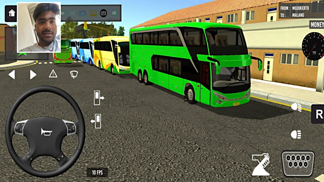 Indonesia Coach bus driving 😱💥 | Euro bus simulator 2026 Android gameplay #game 1 Part 39