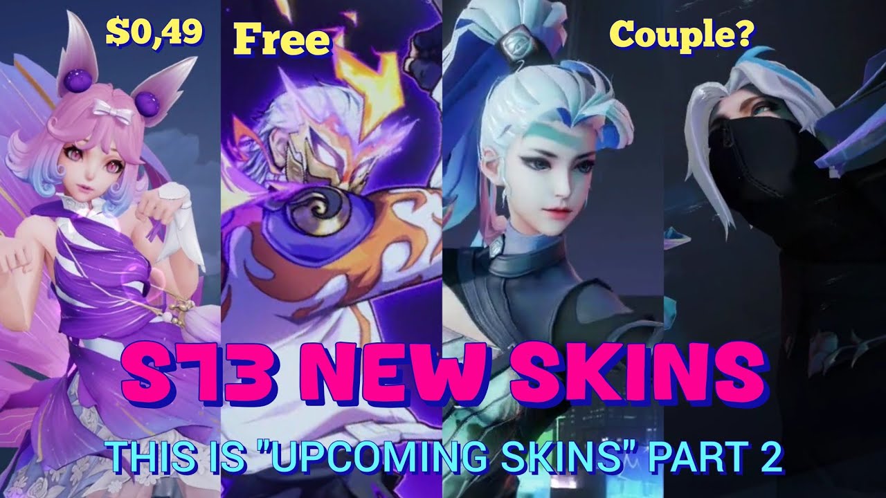 UPCOMING | SEASON 13 NEW SKINS | PART 2 | HONOR OF KINGS GLOBAL