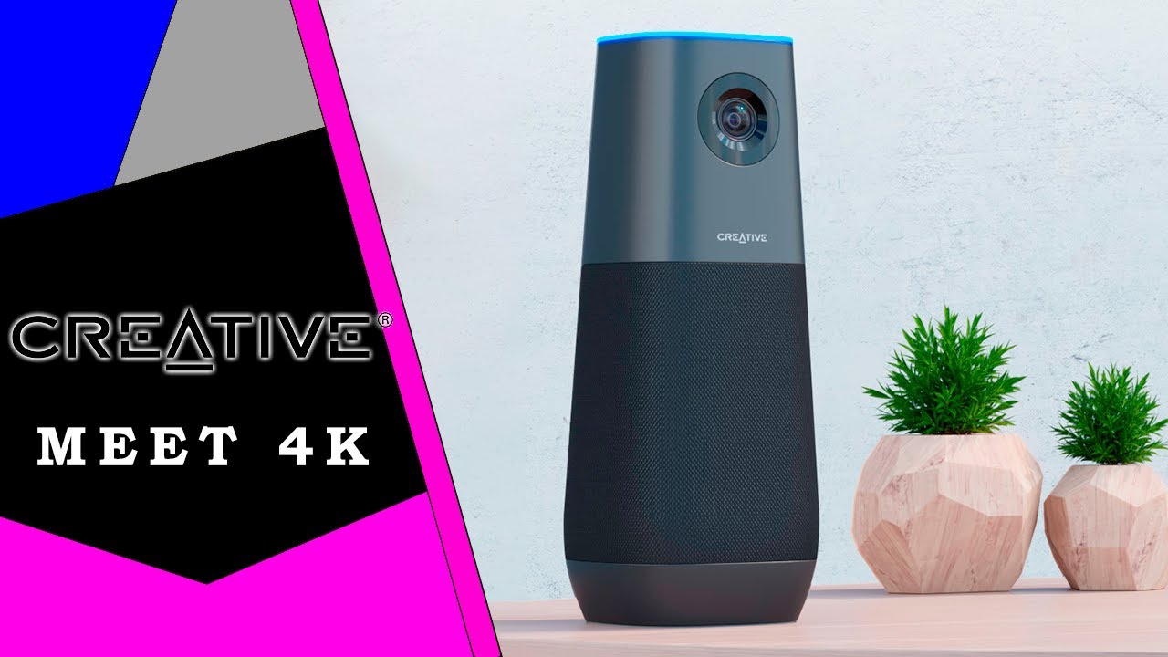 Creative Live! Meet 4K 🛜 Kamera internetowa dla wymagających / Recenzja 4K