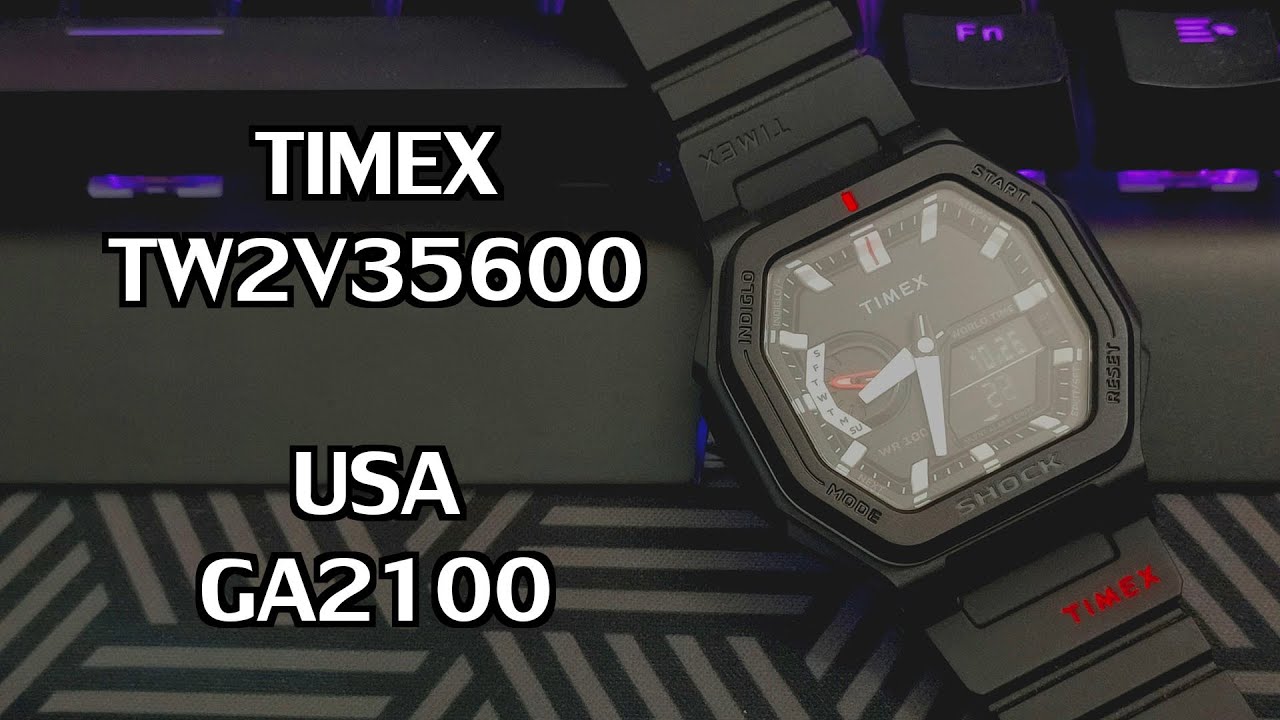 TIMEX TW2V35600 อเมริกาก็มี GA2100 เหมือนกัน