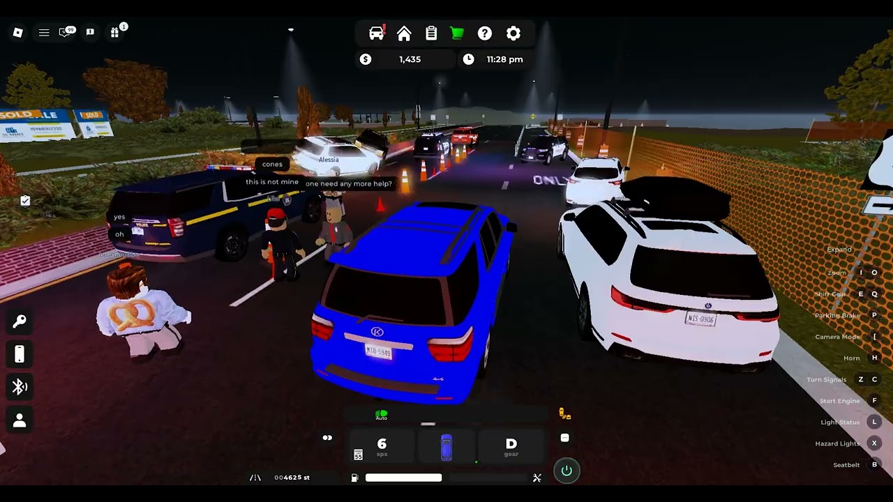 Rensselear county Roblox toyota highlander car driving 