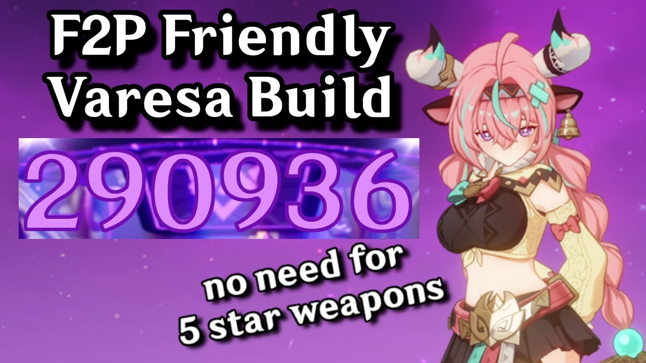 F2P Varesa Build! Extremely UNIQUE New Playstyle! | Genshin Impact