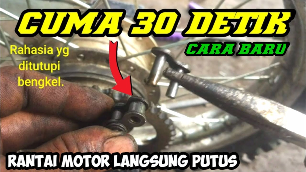 Cara Memotong Rantai Motor