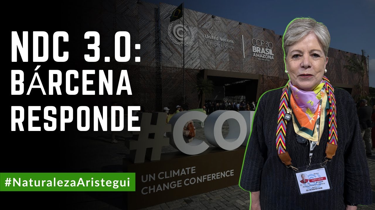 Alicia B&aacute;rcena explica la NDC 3.0: metas, retos y financiamiento #NaturalezaAristegui