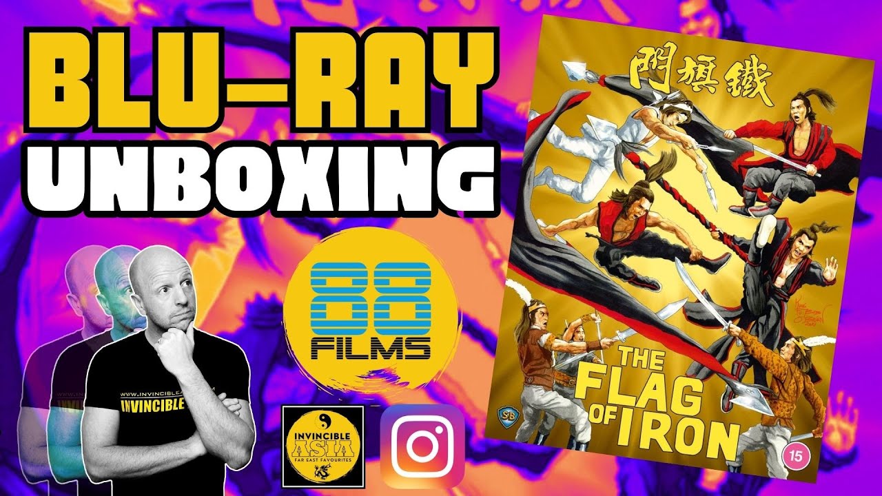 THE FLAG OF IRON 鐵旗門 - 88 Films Blu-ray Unboxing & Review