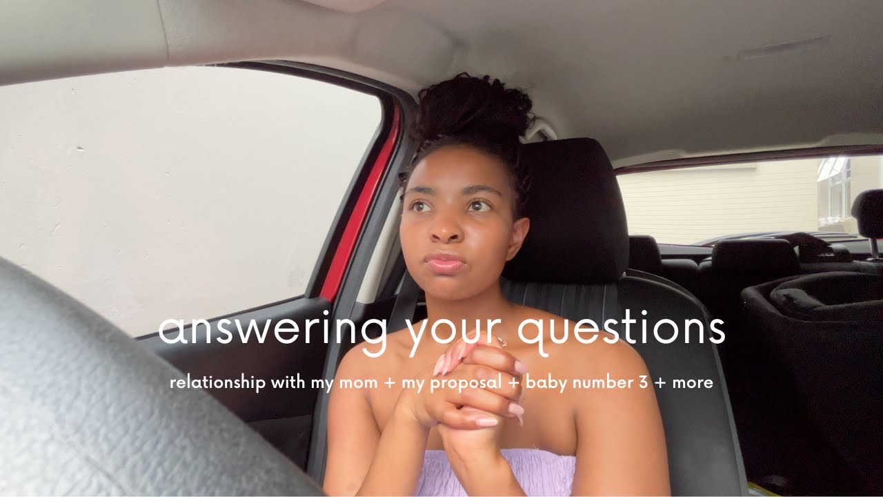 Q&A a bit about me| my relationship with my mom + how my husband proposed + baby number 3