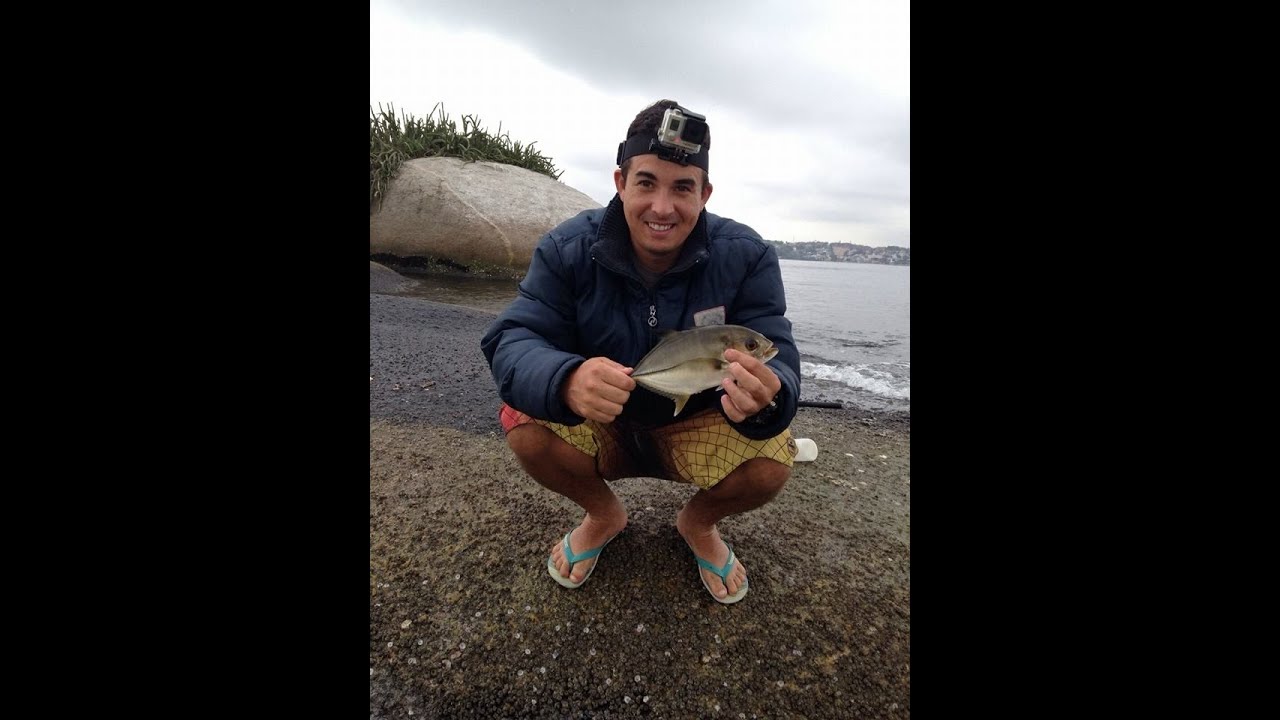 Xar&eacute;u e Robalo no plug - Marcus Vinicius pesca de caiaque - Ilha do Gbovernador