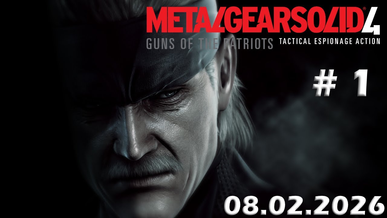 Metal Gear Solid 4, unser erster Versuch auf dem PC!
