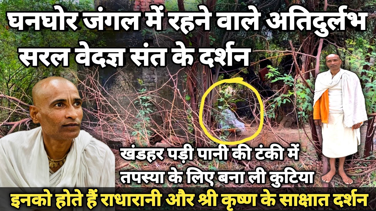 Barsana: जंगल के अद्भुत ज्ञानी संत जिन्हे हर व्यक्ति में दर्शन होते हैं प्रभु के  || Sant Mahima ||