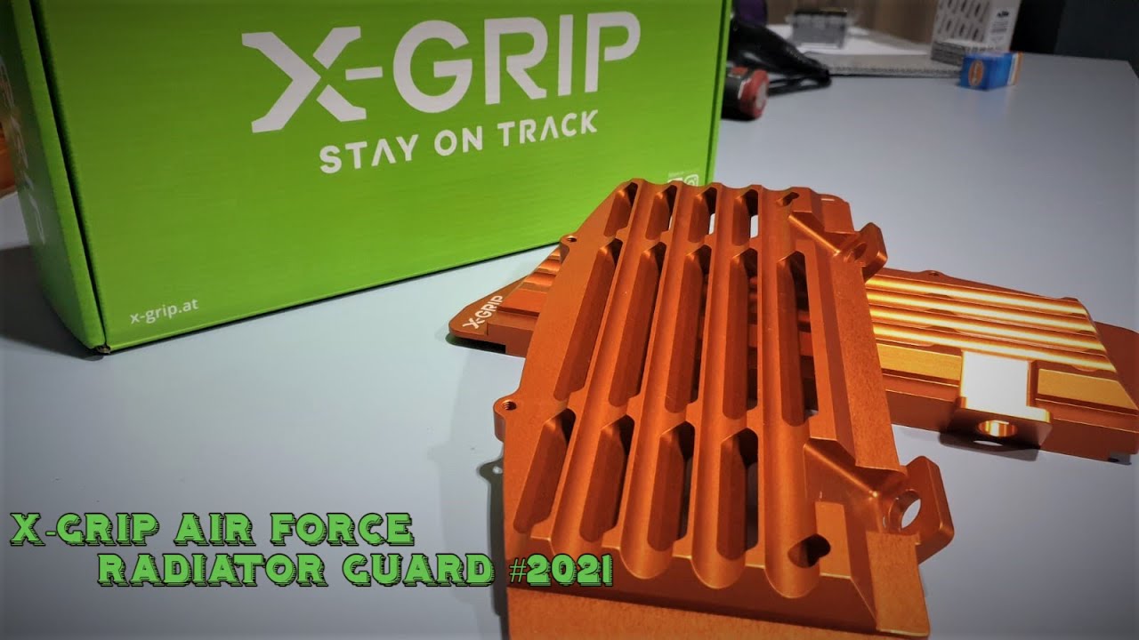 X-GRIP AIR FORCE | #2021 RADIATOR GUARD | First Impression | 4K | #ProductReview43