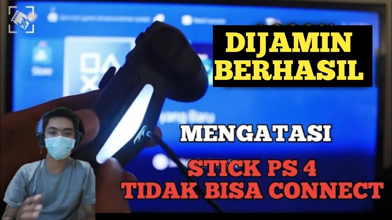 Cara Mengatasi stik ps4 tidak Mau Konek
