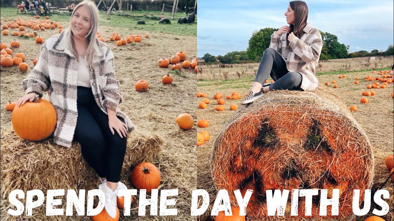 SPEND THE DAY WITH US | PUMPKIN PICKING, WEDDING SHOPPING & PRIMARK TRIPS