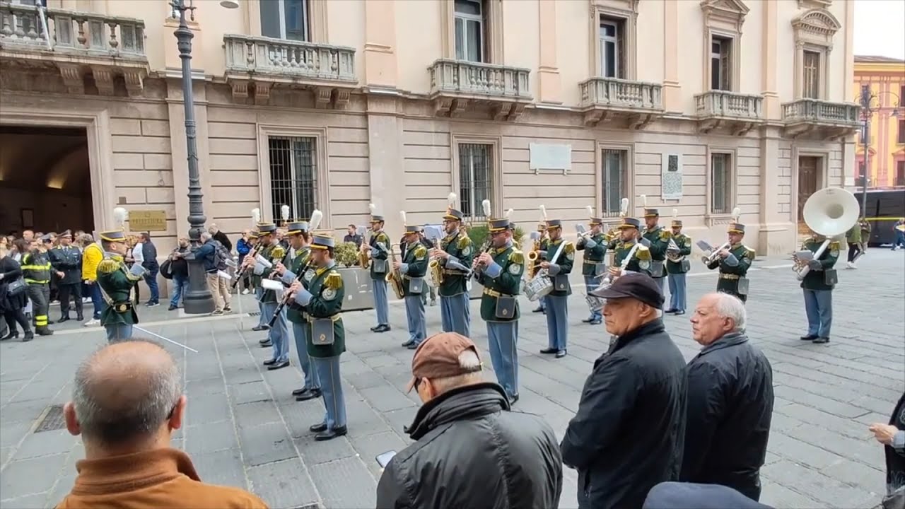 La Fanfara della Legione Allievi della Guardia di Finanza ad Avellino