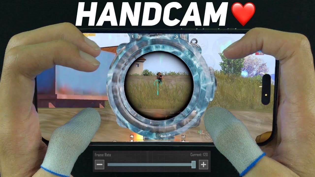 120 FPS! Best HANDCAM iPhone 14 Pro Max 😍 | 5 Fingers & Gyroscope | PUBG Mobile!