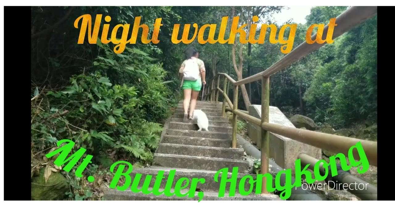 Night walk at Mount Butler, Hongkong