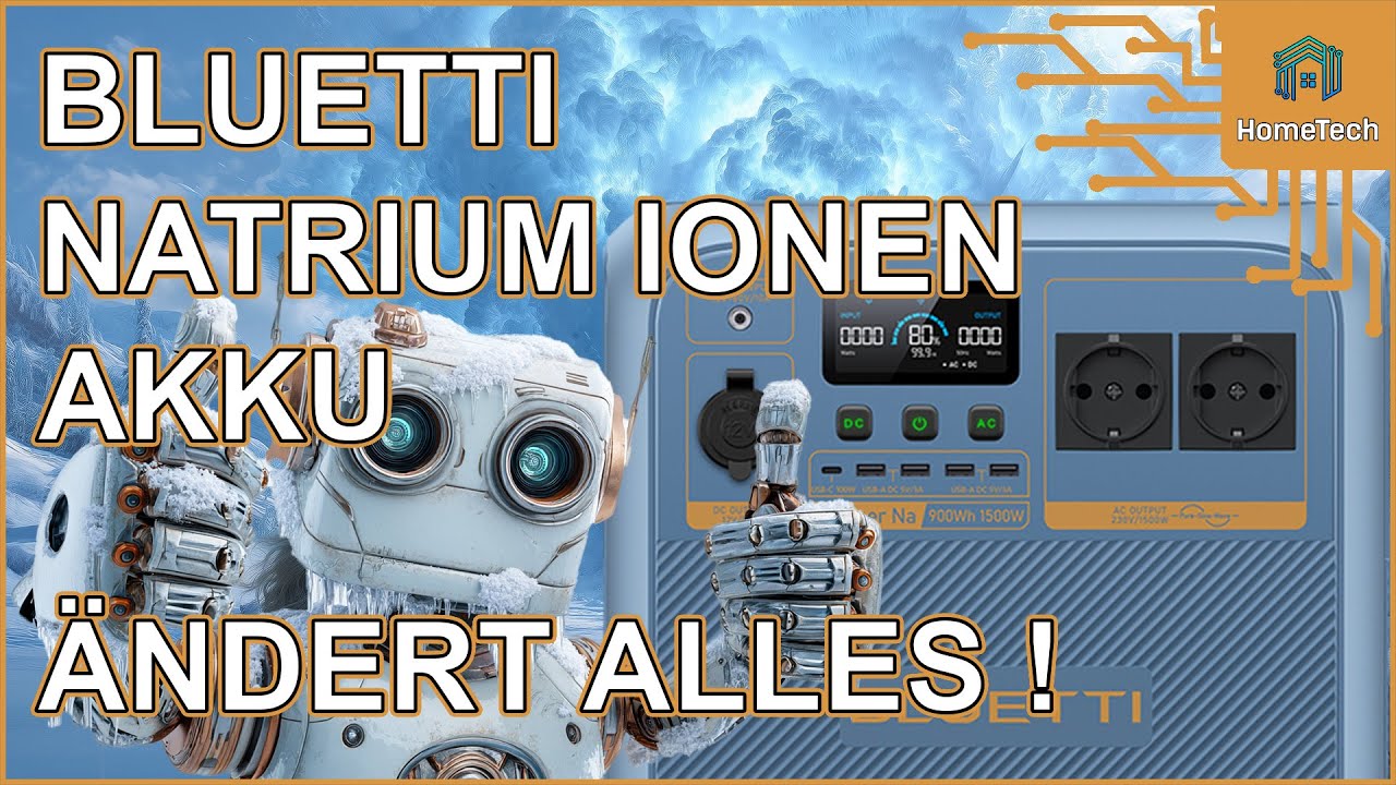 BLUETTI Pioneer Na - Erste Natrium Ionen Powerstation &auml;ndert alles ! Test/Review