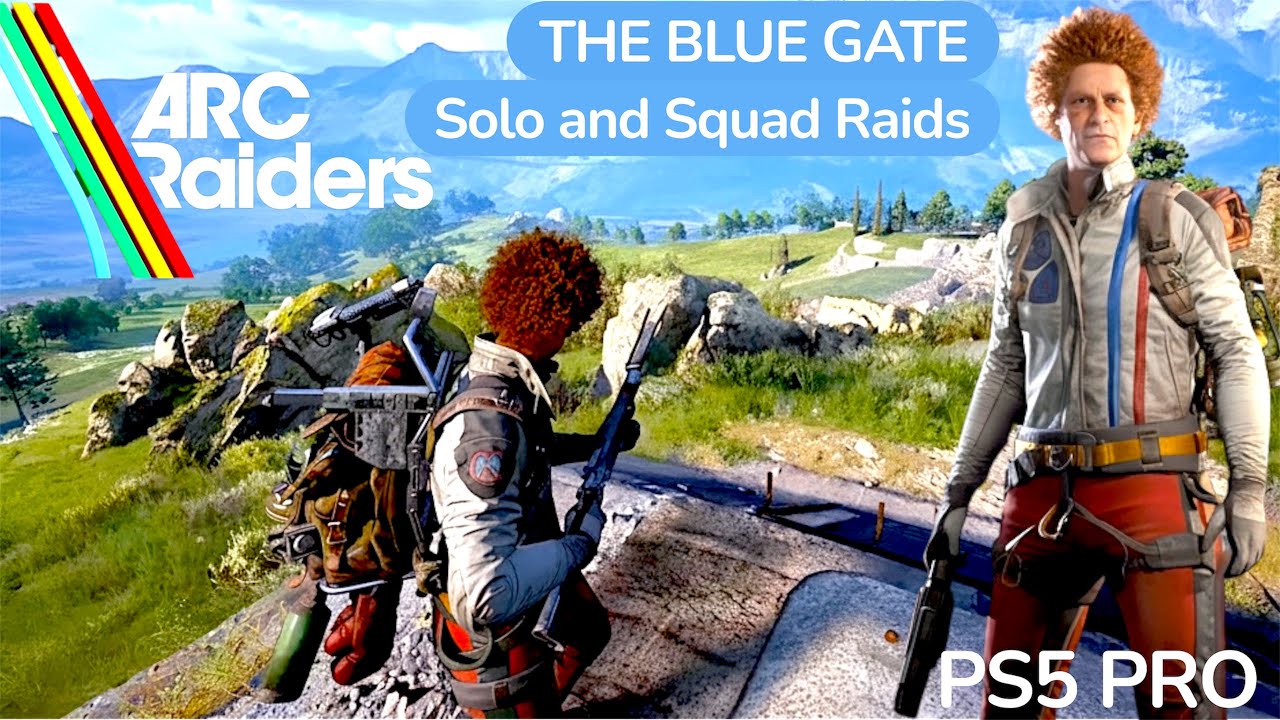 ARC Raiders PS5 Pro Solo and Squad Raids at THE BLUE GATE with Commentary