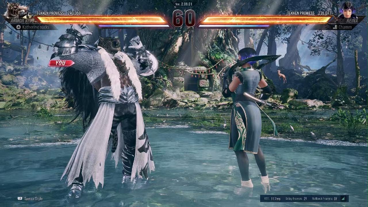 This reina had NO room for AK!! - Tekken 8