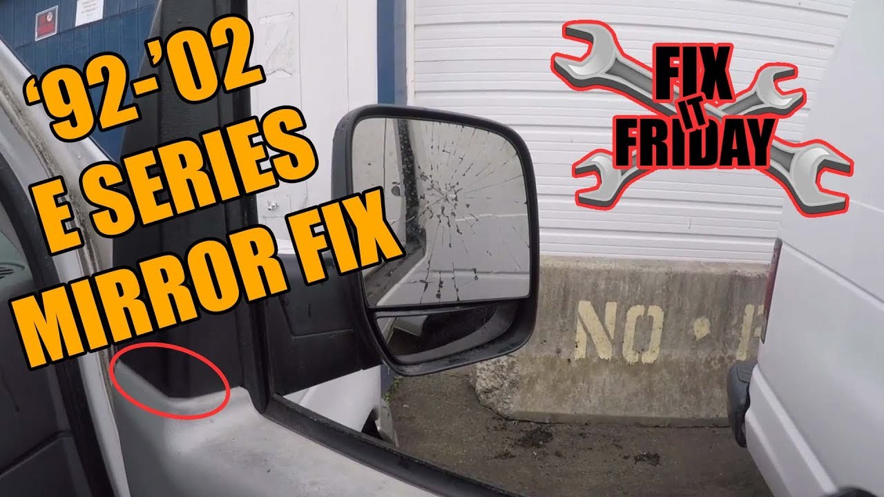 Ford Econoline Van Mirror Replacement (Detailed How To) | Fix It Friday