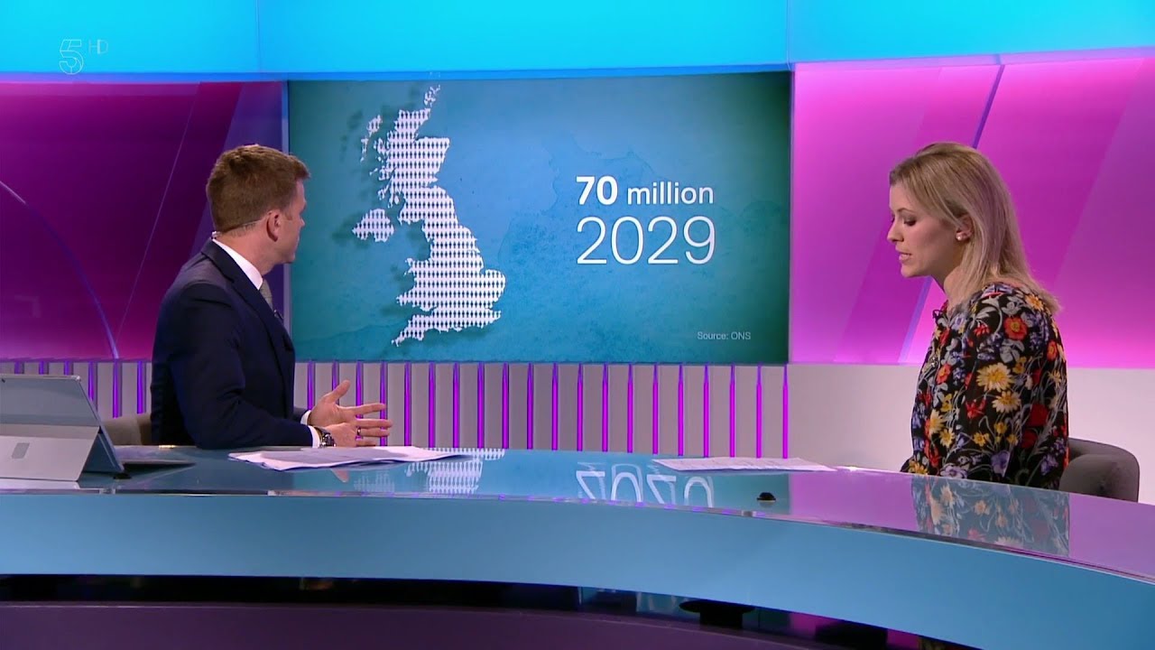 UK population set to pass 70 million mark by 2029 - Olivia Kinsley