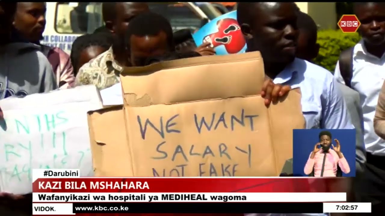 Wafanyikazi wa hospitali ya Mediheal Nakuru wagoma kulalamikia kutolipwa mshahara
