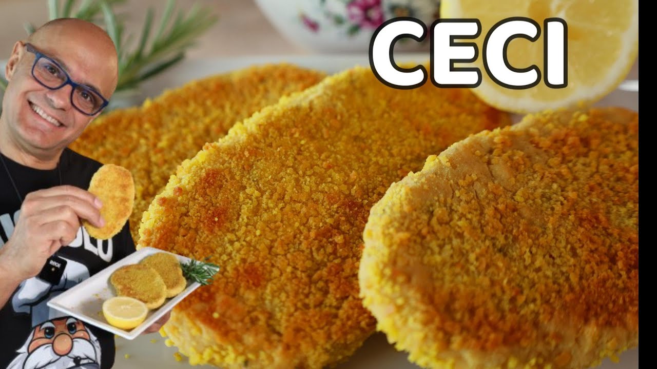 Cotolette di Ceci croccanti ricetta Rapanello di ceci