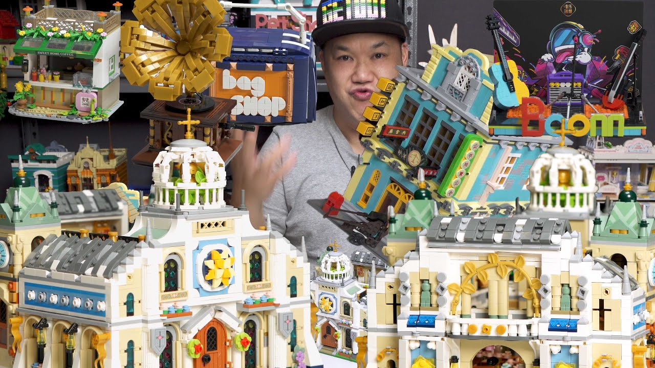 Church Wedding Chapel | LOZ MINI Brick Review 1035