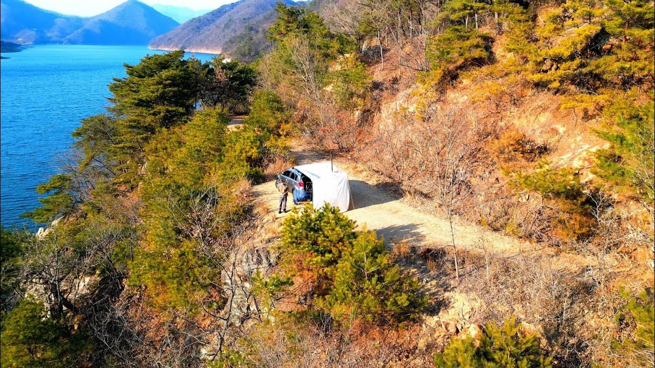 -6℃ 혼자만의 장소에서 겨울노지차박