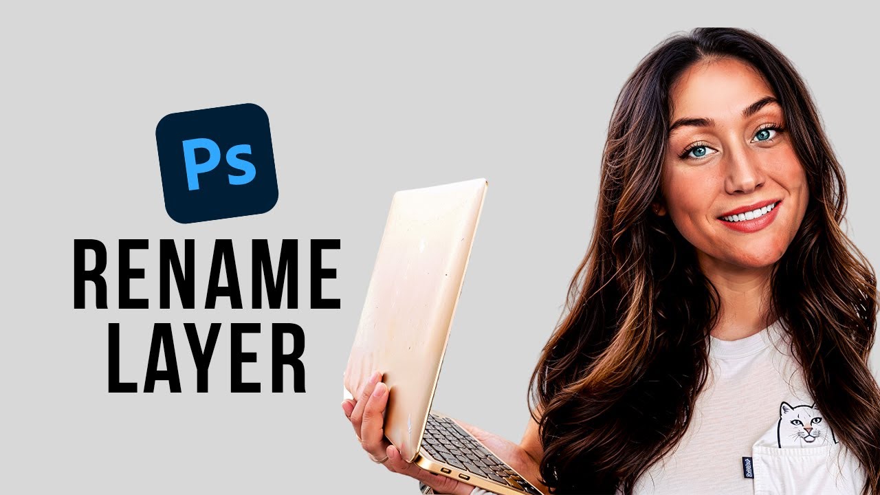 How to rename layer in photoshop