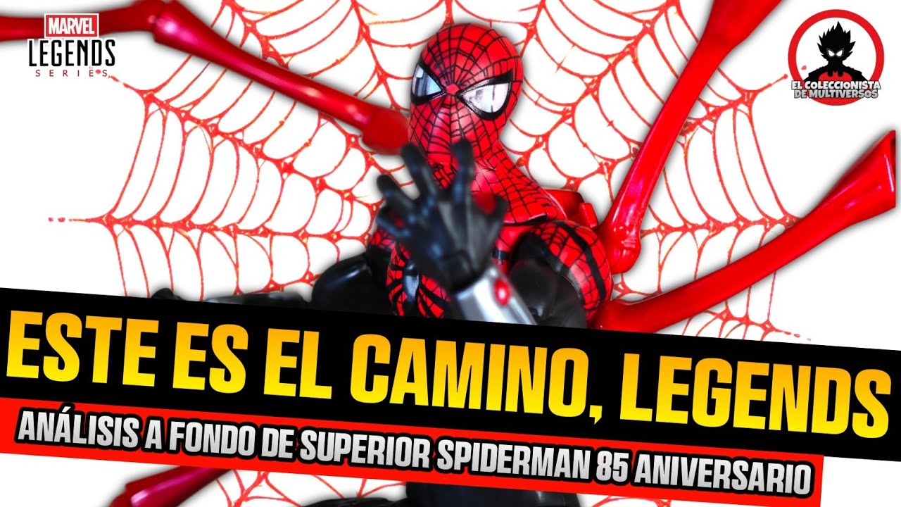 🤯 SUPERIOR SPIDERMAN 85 ANIVERSARIO MARVEL LEGENDS review en Español!