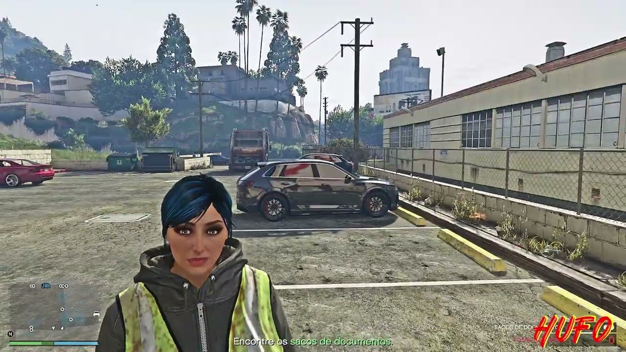 GTA 5 4K - TRAMPO LIXO - A SAFE HOUSE IN THE HILLS