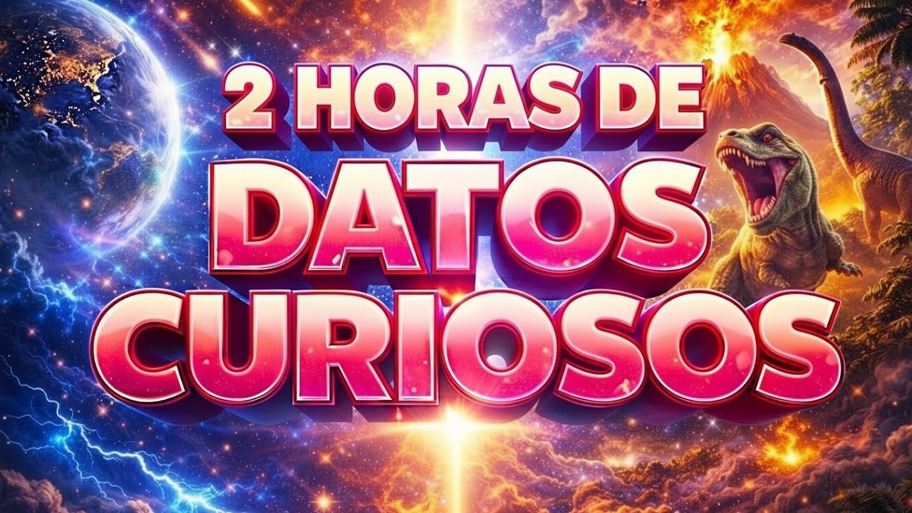 2 HORAS SIN PAUSAS de DATOS CURIOSOS y COSAS QUE NO SABÍAS! ⏰🤯 #7