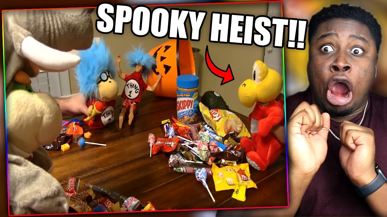 HALLOWEEN CANDY HEIST! | SML Movie: The Halloween Heist Reaction!