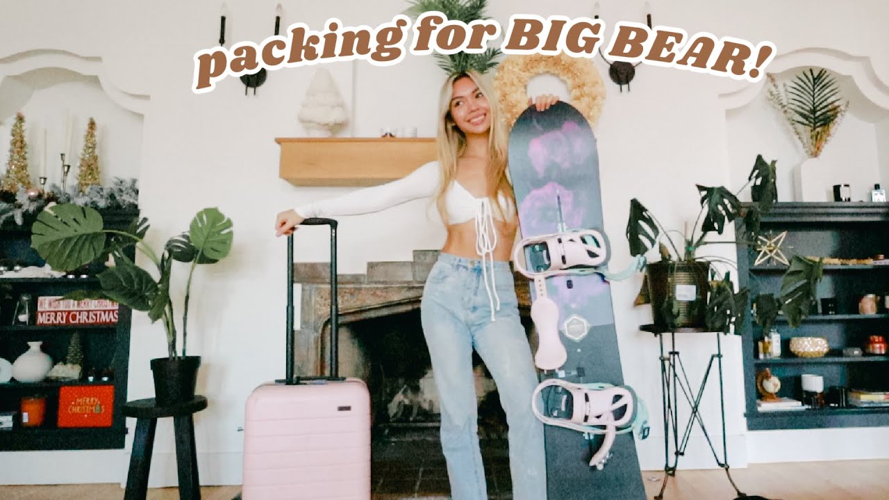 packing for the annual BIG BEAR trip! | Vlogmas Day 6 & 7