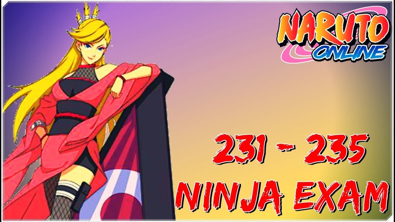 Naruto Online 5.0: Ninja Exam 231 - 235 | Wind Main (Breeze Dancer)