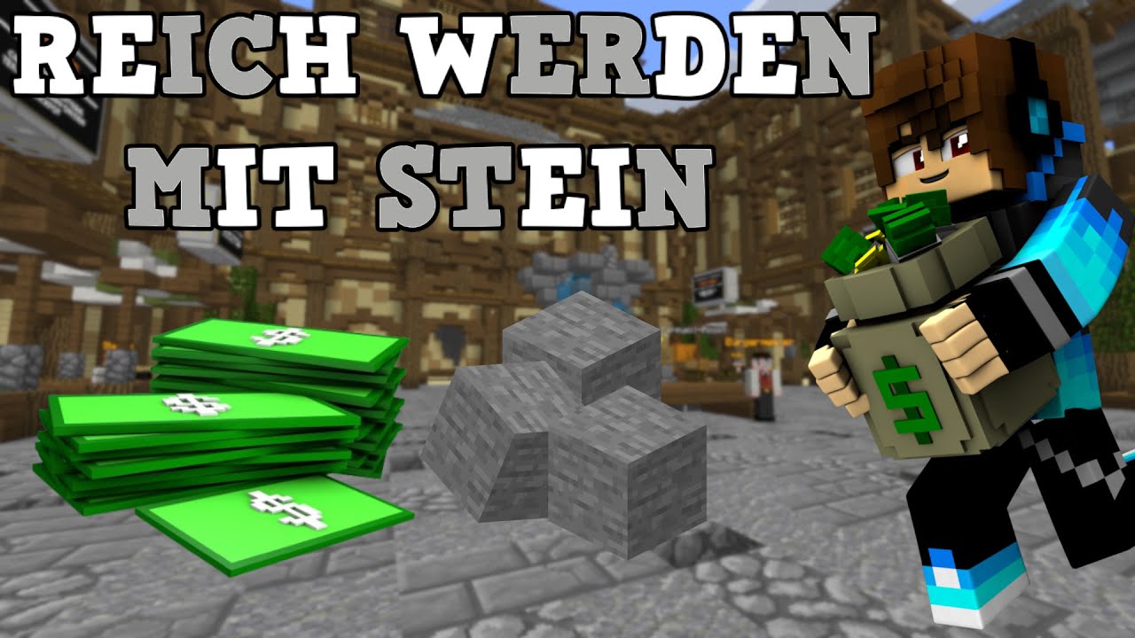 💲Geld verdienen mit STEIN auf GrieferGames!