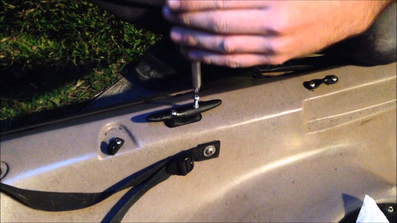 How to Install An Anchor Cleat On A Kayak