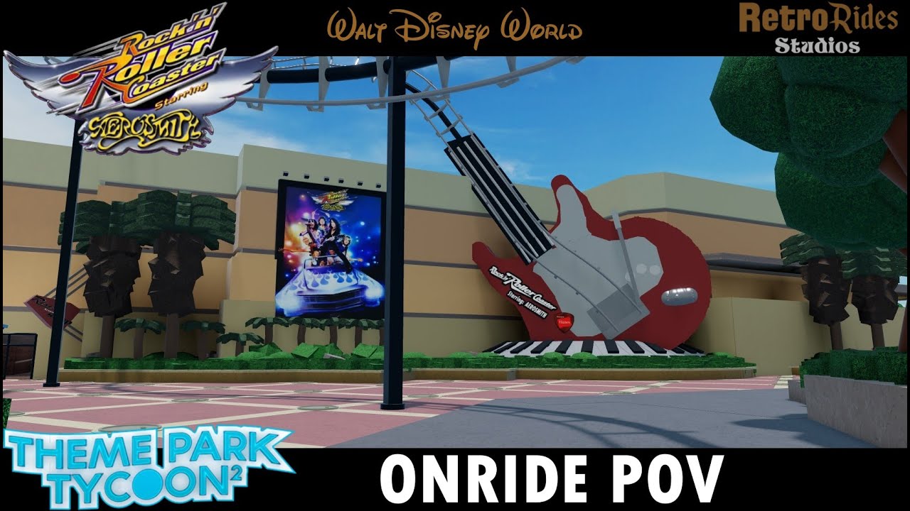 WDW Disney's Hollywood Studios - Rock n Roller Coaster: Starring Aerosmith TPT2 Recreation