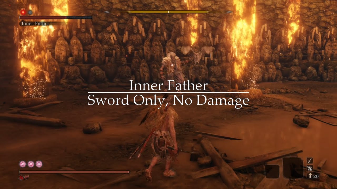 Sekiro - Inner Father - Sword Only, No Damage