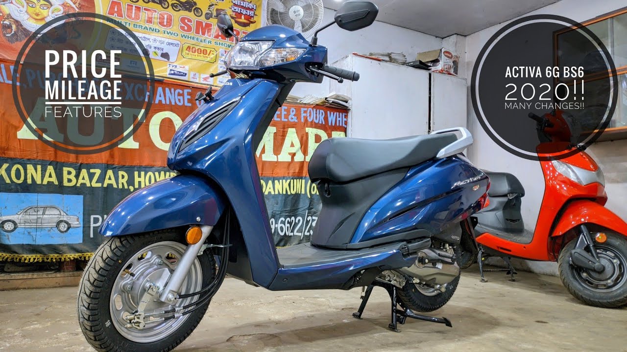 New 2020 Honda Activa 6G BS6 Update!! New Changes!! Exhaust | Full Review