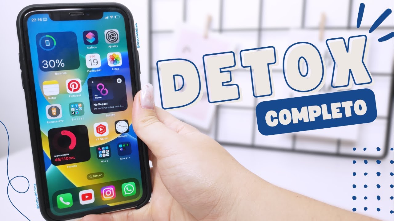Detox no meu celular | Iphone 11 📱