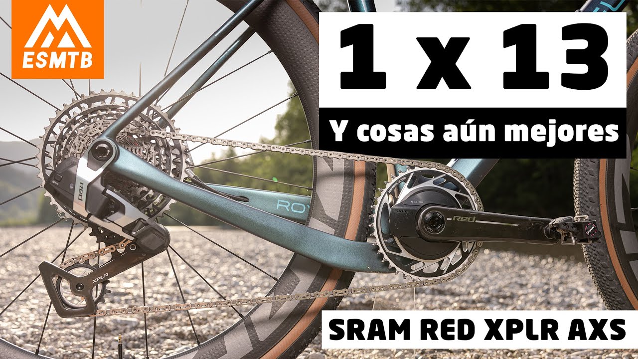 SRAM RED XPLR AXS: 1x13 y frenos descomunales