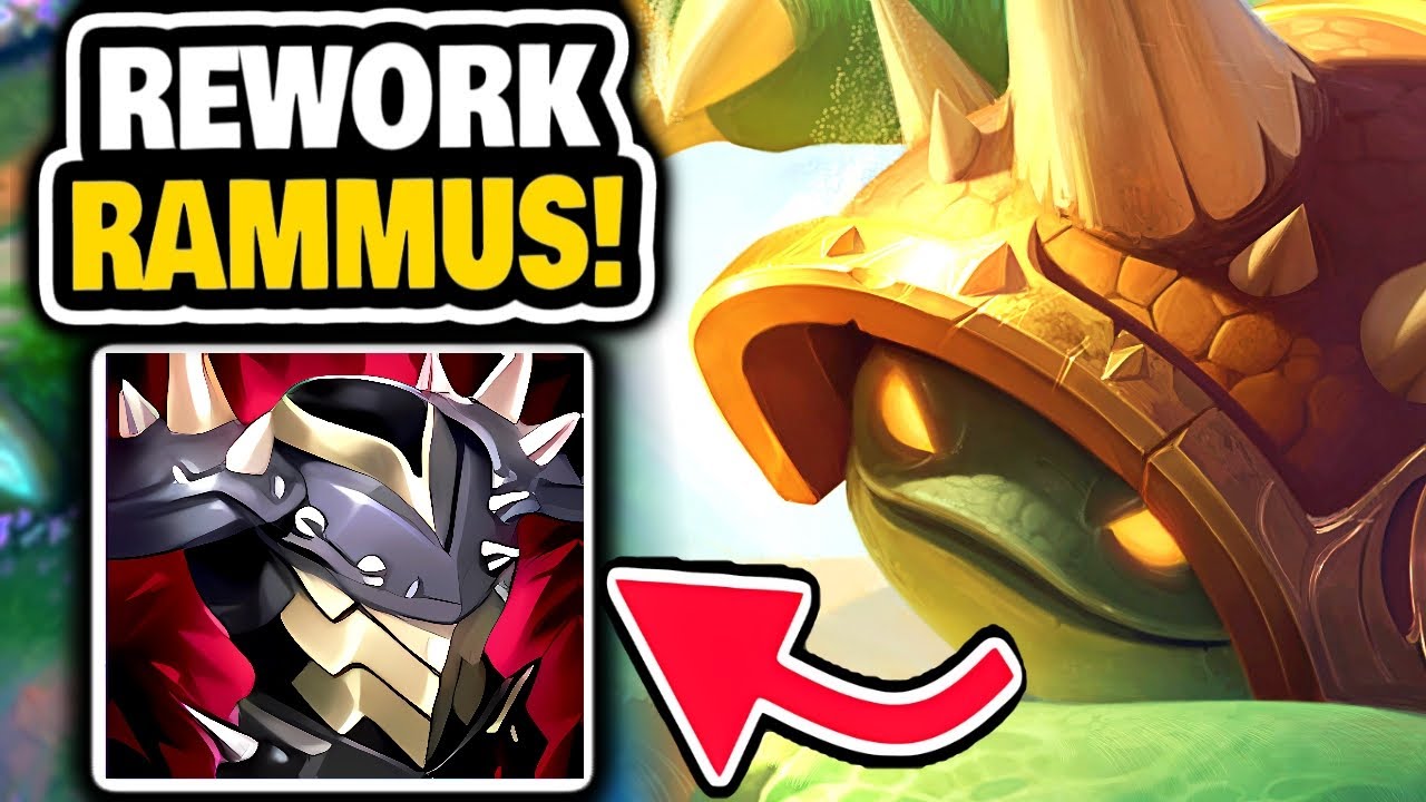 RAMMUS Jungle REWORK!! How is it?? OK OK OK