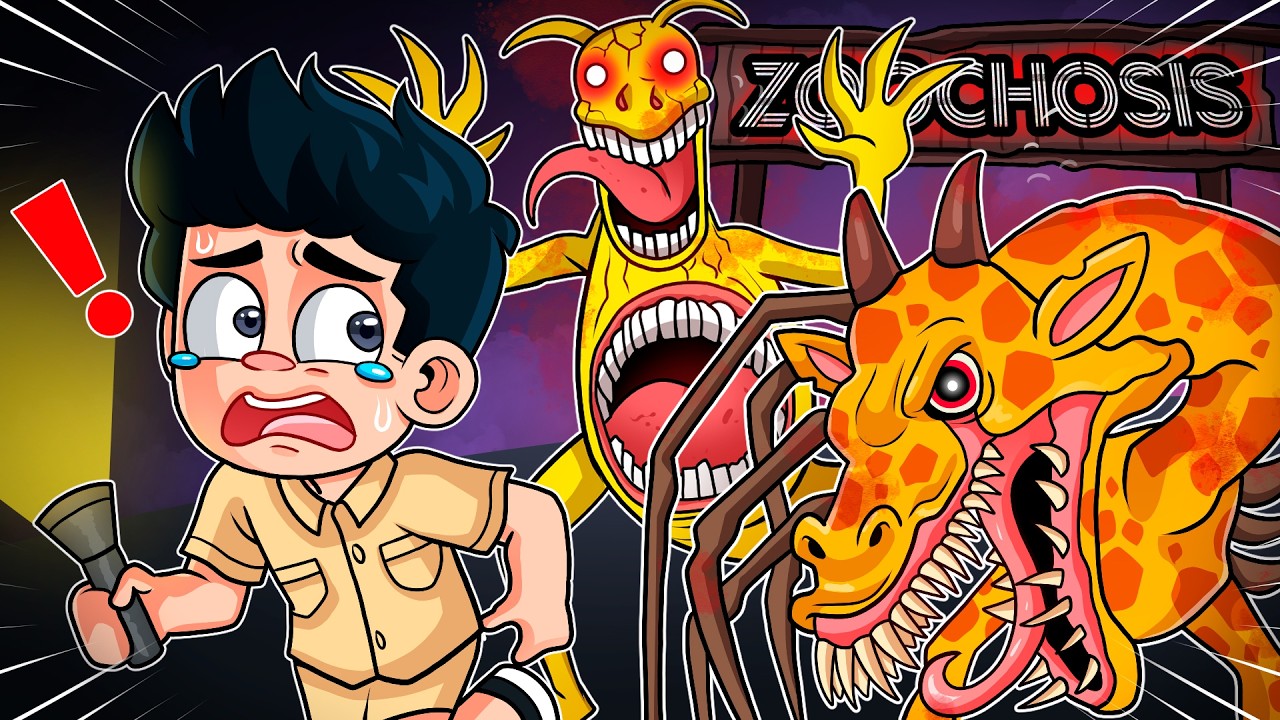 ATRAPADO CON ANIMALES MUTANTES EN UN ZOO 😨💀 | ZOOCHOSIS JUEGO COMPLETO 😱 | JONDRES GC