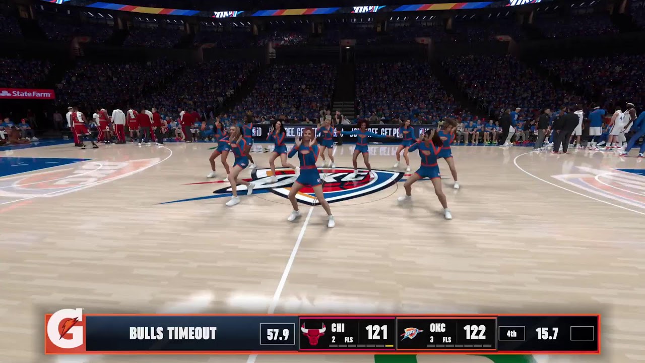Chicago 🆚 Okc FinasG3
